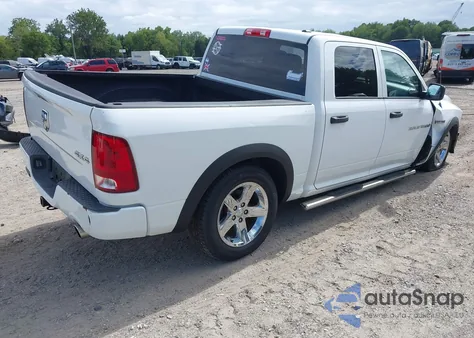 2012 Ram 1500 St из США, поврежденный, VIN 1C6RD7KT3CS199931